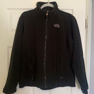 Women’s The North Face black fleece. Size large
